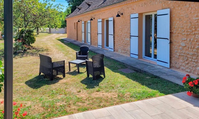 La Douze Maison | Belle maison de 3 chambres à La Douze