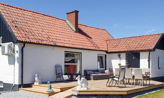 Mollebjorke Maison | Belle maison de 3 chambres à Sölvesborg