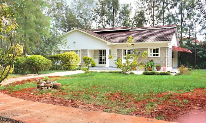 Langata Maison | 3-bedroom standalone home,spacious garden with daybed,located in Karen, Nairobi.