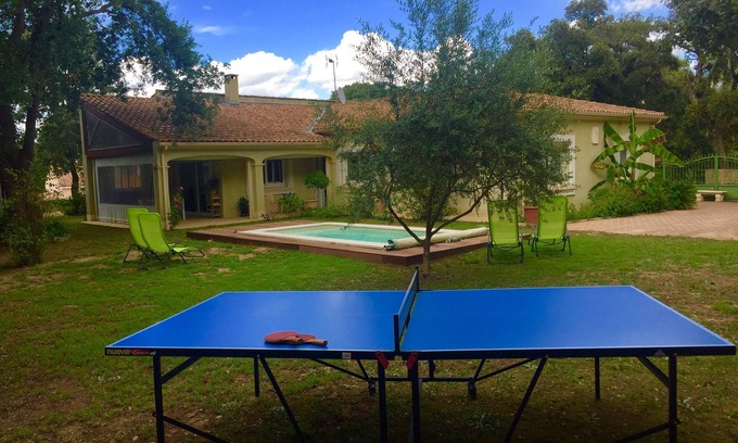 Boisseron Villa | Villa 3 chambres avec piscine privative et vaste jardin de 2000 m2