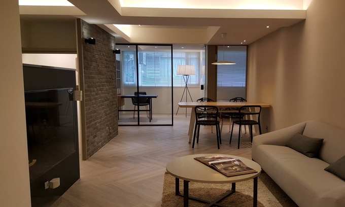 Daan Maison | 3 chambres à coucher + 1 bureau + 3 salles de bain (près de Taipei 101 et MRT)