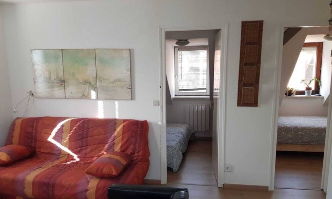 Plaine des Bouchers Appartement | 3 pièces lumineux et calme sur les toits proche centre ville