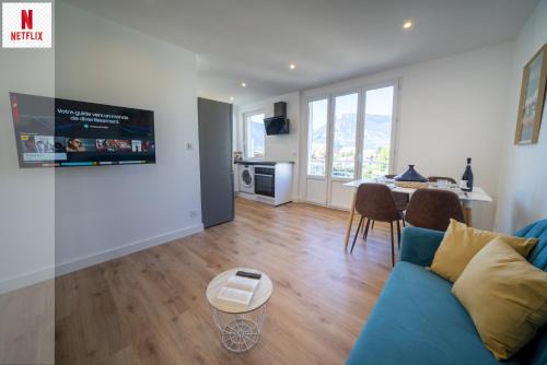 Saint-Martin-d'Heres Appartement | 3 chambres - 6 couchages - Vue imprenable