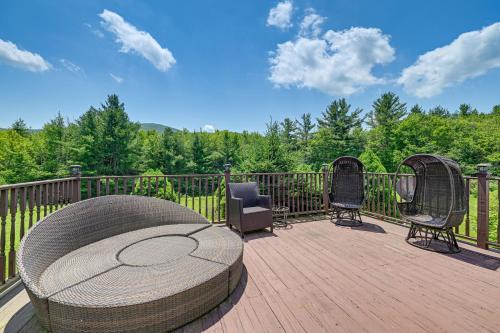 East Jewett Maison | 3 Mi to Colgate Lake Mtn-View Home, Deck and Grill!