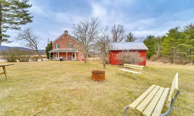 Millmont Maison | 3 Mi to Penn's Creek Access: Hideaway w/ Grill!
