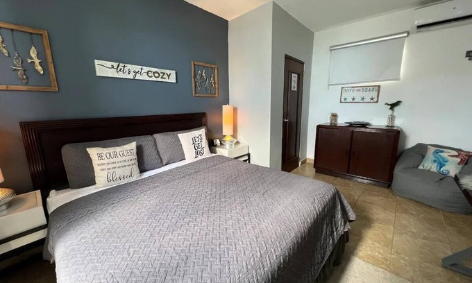 Aguada Hôtel | #3 Playa Jobos, Boutique Hotel Room, 15 yards from Beach.