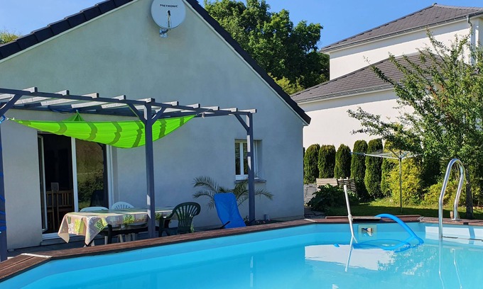 Montfaucon Maison | Villa 105 m2 3 vraies chambres avec piscine à Montfaucon 10 minutes de besancon