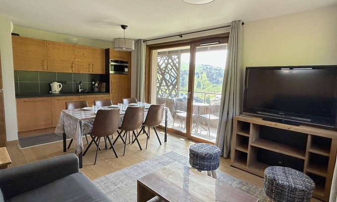 Les Saisies Appartement | 3-room apartment Les Saisies, 2 bedrooms, covered parking