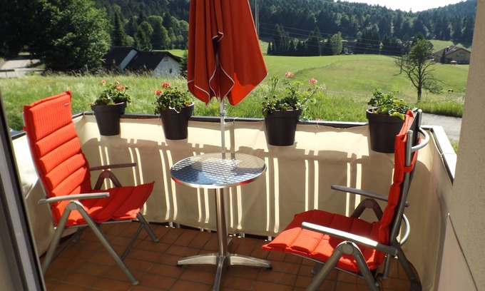Herrischried Appartement | Appartement 3 pièces ensoleillé et calme dans le sud de la Forêt Noire à 960 mètres
