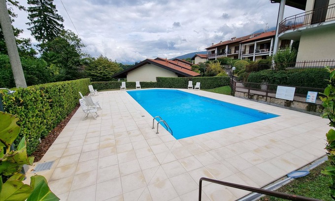 Castello Maison | 3-room corner house with garden, terrace and balcony in a well-kept residence with pool