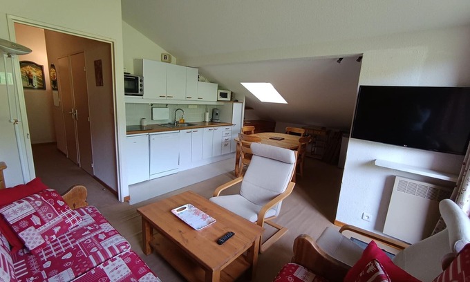 Montgenevre Appartement | Apartamento Montgenèvre, 2 dormitorios, 8 personas