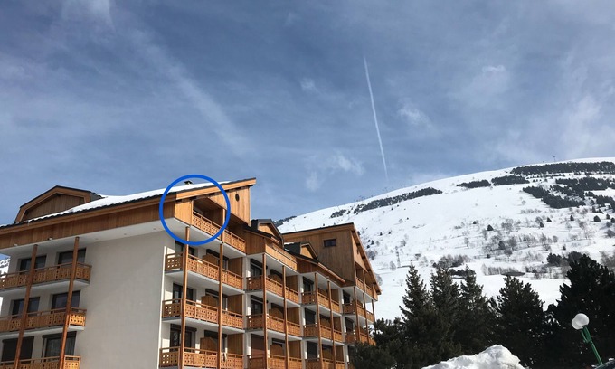 Les Deux Alpes Appartement | 3 pièces rénové, coeur station, pied des pistes, calme et ensoleillé (expo sud)