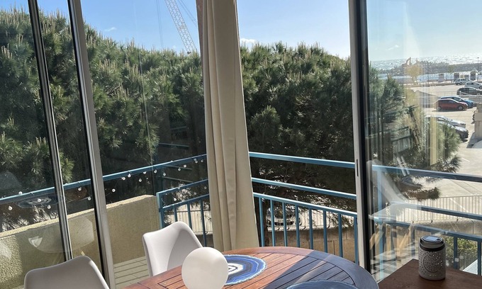 Plage d'Argeles Appartement | T2 classé 3 étoiles avec loggia au port d'Argelès
