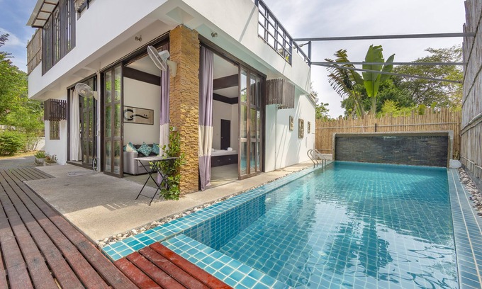 Koh Tao Maison | 3 villas avec 3 piscines privées pour de très grands groupes. Camps de yoga, mariages, etc.