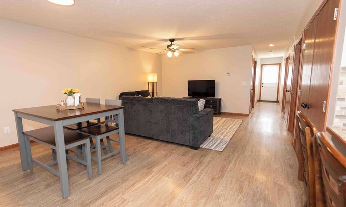 Kearney Maison | 30+ Day Lease, Fully Furnished, Entire Unit with Attached Garage, Fenced-In Yard