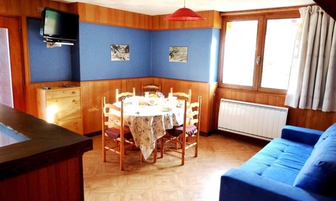 Areches Appartement | A 250m de los remontes, Planta baja, terraza, parking, tv, local para esquís, 40m², Arêches-Beaufort
