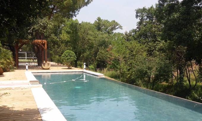 Fontes Maison | Moulin de 300m² avec piscine et terrain multisport à la campagne