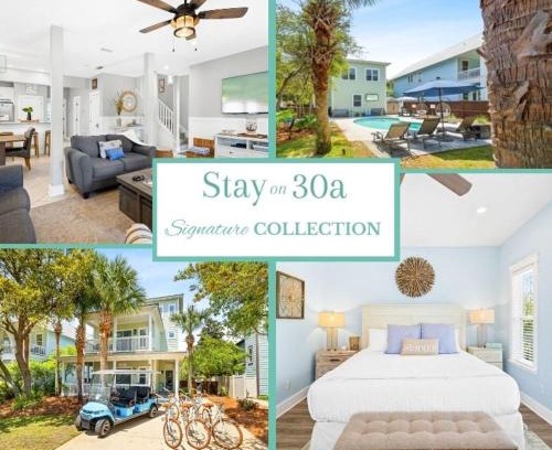 Village of Sugar Beach Maison | 30a Shell Yeah! by Stay on 30a- Golf Cart-Bikes!