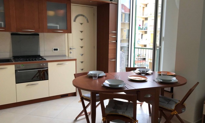 Alassio Appartement | 30mt de la mer - Studio avec place de parking