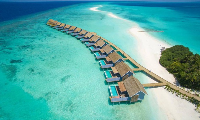 Kuramathi Island Station Balnéaire | 310 m² Résidence de vacances ∙ 127 personnes