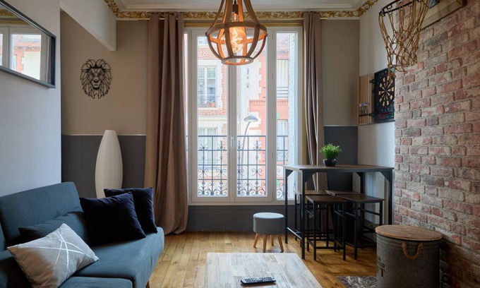 Louis Bertrand-Mirabeau-Semard Appartement | 35 m² Appartement ∙ 1 chambre ∙ 3 personnes