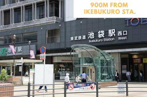 Ikebukuro Appartement | 35 m² Appartement ∙ 1 chambre ∙ 4 personnes
