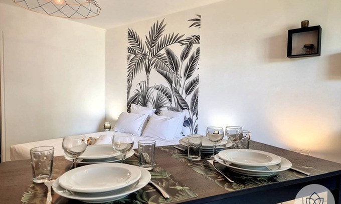 Boucan Canot Appartement | 37 m² Studio ∙ 3 personnes