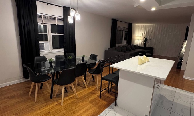 Southeast Yonkers Appartement | 3BR Near NYC Sleeps 10 Metro North & MTA30min city