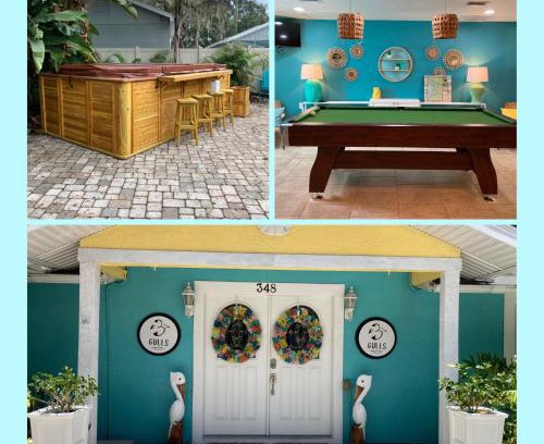 Ozona Hôtel | 3Gulls Inn Ozona-Boutique Hotel-Steps from Restaurants & Brewery-SwimSpa Pool-Pet Friendly