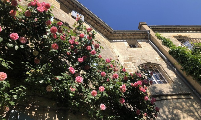 Montaren-et-Saint-Mediers Appartement | A 3kms d'Uzès dans demeure 17e, bel appart 3 p avec jardin poétique