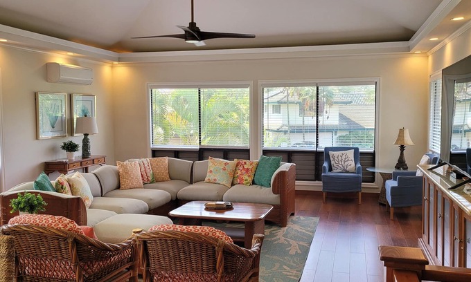 Bayview Maison | Belle maison de 4 chambres à coucher, AC, 8 personnes, à quelques pas de nombreuses plages et restaurants!