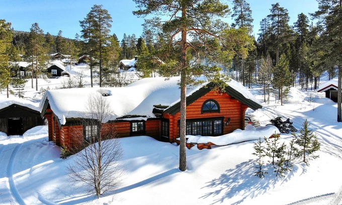 Stoten Maison | Maison confortable à Sälen avec sauna
