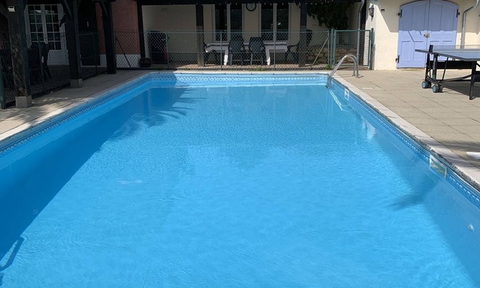 Augreilh Autre | Grande ferme de 4 chambres avec piscine privée luxueuse 12mX5m.