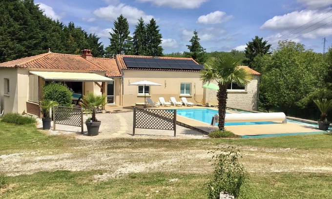 Gignac Villa | Gîte 4 chambres avec piscine privée vallée de la Dordogne