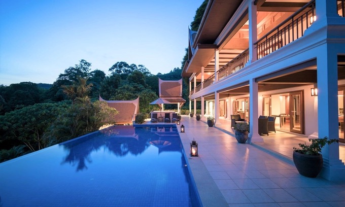 Choeng Thale Villa | 4 BR Villa de luxe piscine, Layan Beach