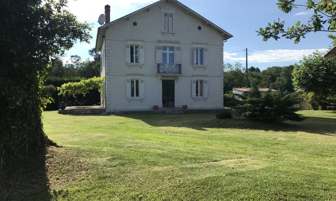 Candresse Maison | 4 ch 8 personnes Maison de Maitre de 1924 avec piscine classée 4 étoiles
