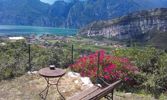 Torbole sul Garda Villa | Jardin Belvedere 4 avec grand jardin superbe vue sur Gardalke