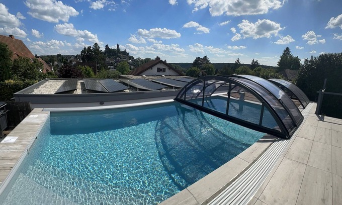Braunfels Appartement | 4 étoiles - Maison de vacances Schlossblick Braunfels - Appartements 4 étoiles à Schlossblick avec Spa