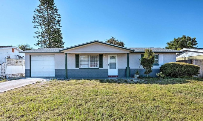 Bayonet Point Appartement | 4 Mi to Beaches Cozy Studio in Port Richey!
