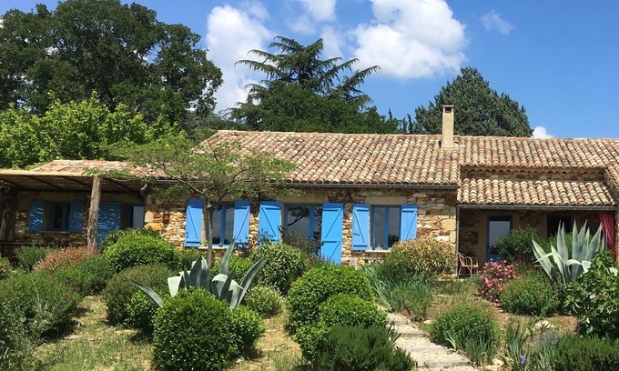 La Bruguiere Maison | Demeure de caractère 4*, piscine sécurisée, couverte et chauffée, près d'Uzès