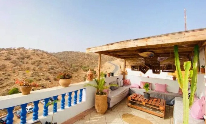 Taghazout Maison | 4- Twin/ Double room with with shared bathroom(Twin room with private bathroom)