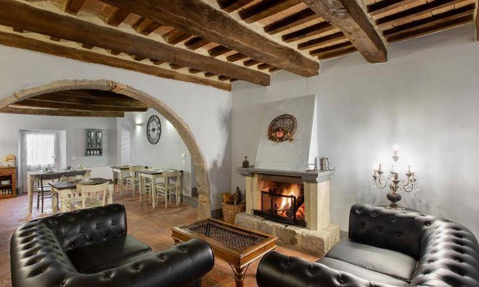 Abbadia San Salvatore Lit Et Petit-Déjeuner | 40 m² Chambre d'hôtes ∙ 4 personnes
