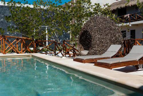 Isla Holbox Appartement | 40 m² Résidence de tourisme ∙ 3 personnes