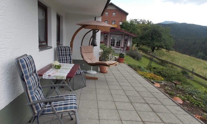 Lohberg Appartement | Appartement de 40 m² avec terrasse et connexion Wi-Fi gratuite