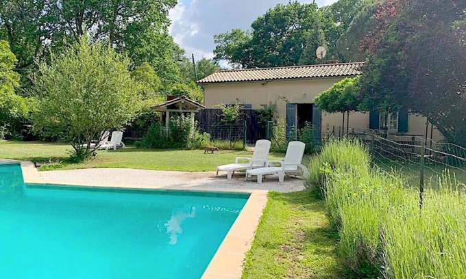 Origne Maison | 45' des plages et de Bordeaux, sud, maison avec piscine et jardin privatifs