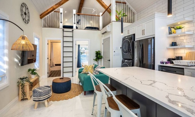 Rosemount Maison | 48H-3 · Kingsdale Designer Tiny House with Tesla Charger