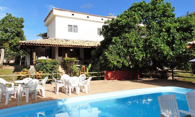 Barra do Jacuipe Maison | Maison 4 Suites Pied Dans Le Sable De La Rivière Jacuípe - Piscine - Condominium