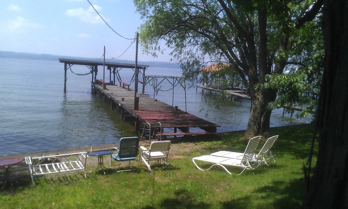 Town of Varick Cottage | 4 juillet semaine 1395 $ -6 personnes-Grands couchers de soleil-Casino Del Lago à proximité