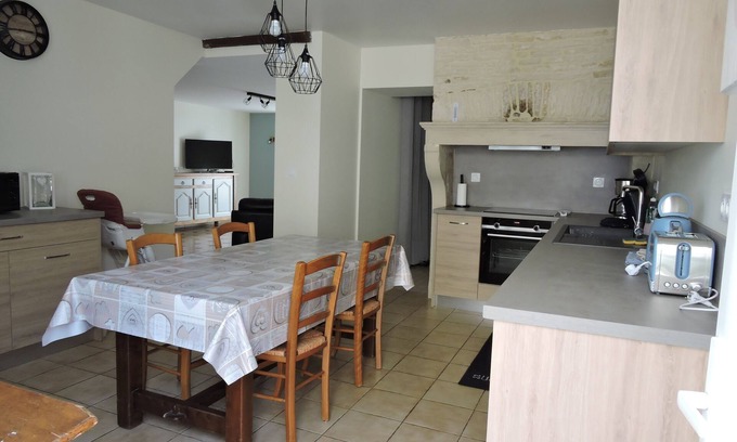 Meurville Maison | Gîte 5-6 personnes "Chez Marlène" proche de Nigloland