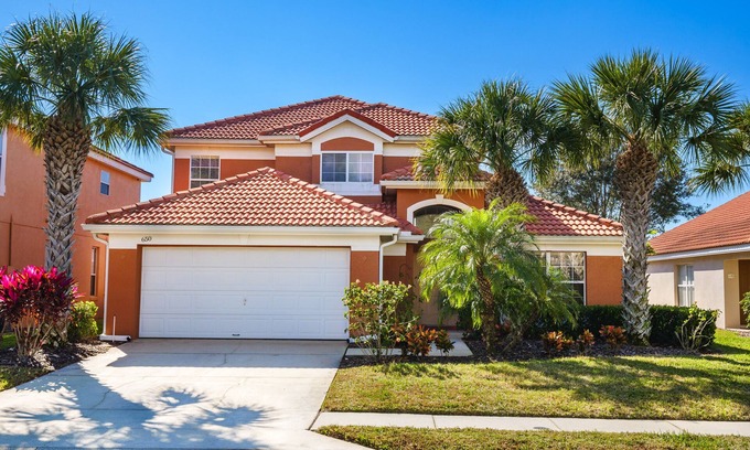 Solana Villa | ⭐⭐5 Bed, 4 Bath Property | SOUTH Facing Pool | Gated Resort | Mins to Disney ⭐⭐